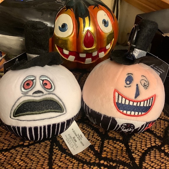 Squishmallows Disney Nightmare Before Christmas Mayor Plush Bag Clip NEW - Picture 1 of 6